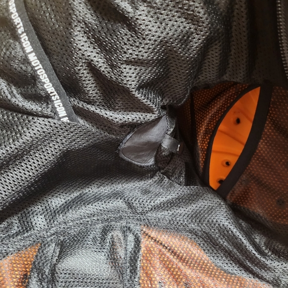 Icon D30 Overlord SB2 CE Motorcycle Racing Jacket, fully padded sz XS - Picture 3 of 8
